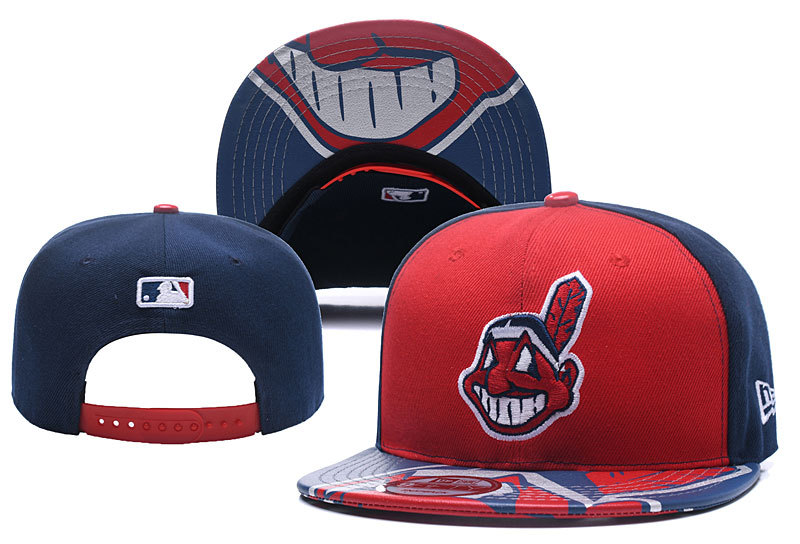 MLB Cleveland Indians Stitched Snapback Hats 002